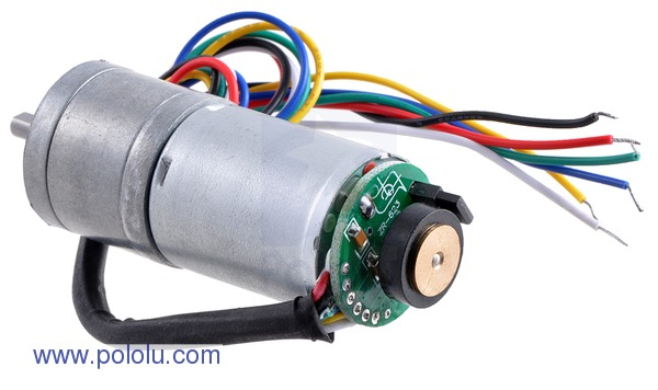 Motor metalic cu cutie de viteze 25Dx52L mm 75:1 HP cu encoder [4]