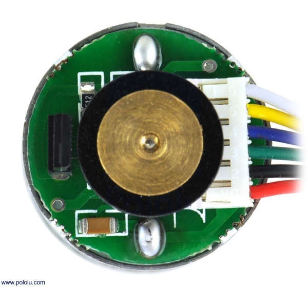 Motor electric Pololu 25Dx58L mm LP 6V si cutie de viteze 378:1 [5]