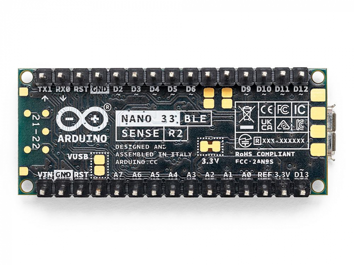 NANO 33 BLE SENSE REV2 WITH HEADERS [2]