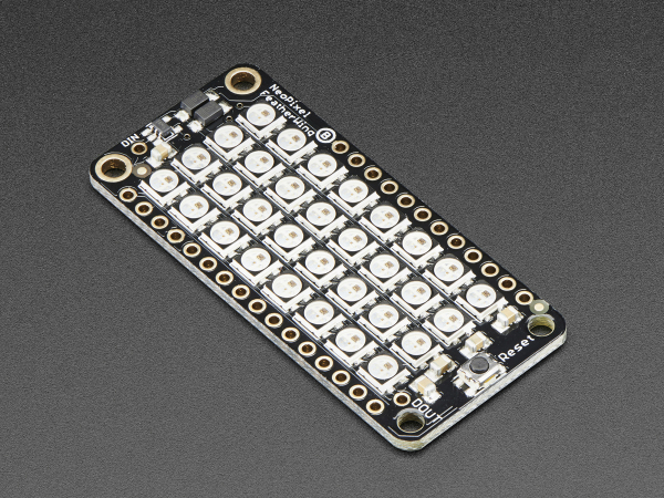 Matrice 4x8 LED-uri RGB - NeoPixel FeatherWing [2]