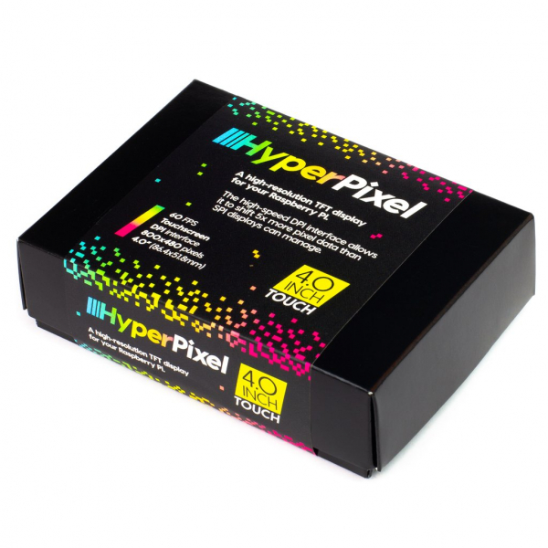 Pimoroni HyperPixel 4.0 afisaj TFT touch, 4 inch pentru Raspberry Pi [6]