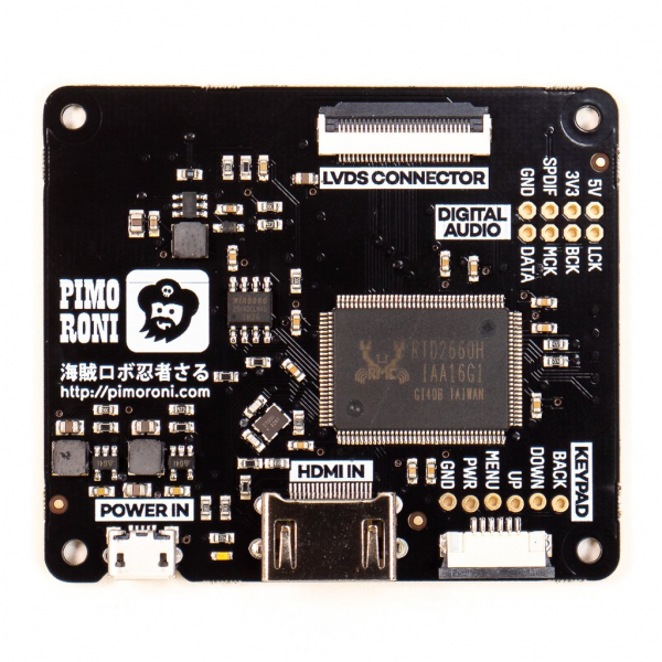 Pimoroni kit afisaj LCD de 10 inch (1024x768) cu HDMI [3]