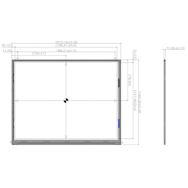 Pimoroni kit afisaj LCD de 10 inch (1024x768) cu HDMI [5]