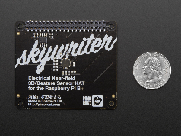 Pimoroni Skywriter HAT - 3D Gesture Sensor for Raspberry Pi [5]