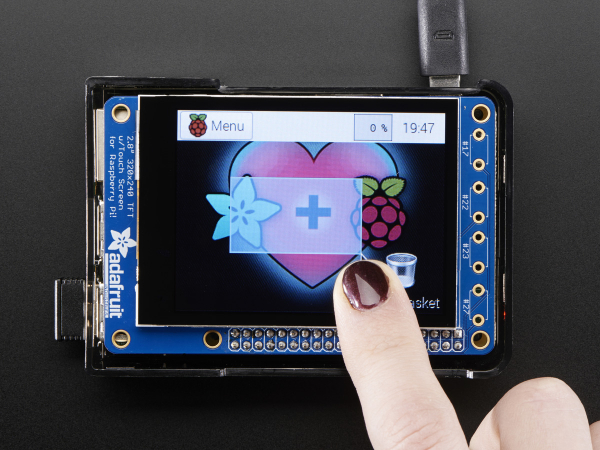 PiTFT Plus Mini Kit 320x240 2.8" TFT + Touchscreen capacitiv [2]