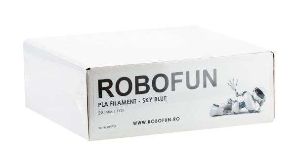 RETRAS - Filament Premium Robofun PLA 1KG  3 mm - Albastru deschis [2]