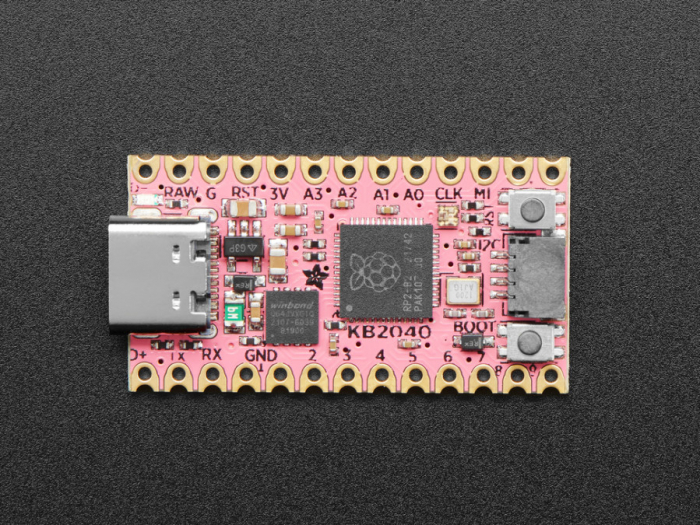 Placa Adafruit KB2040 - RP2040 Kee Boar Driver [6]