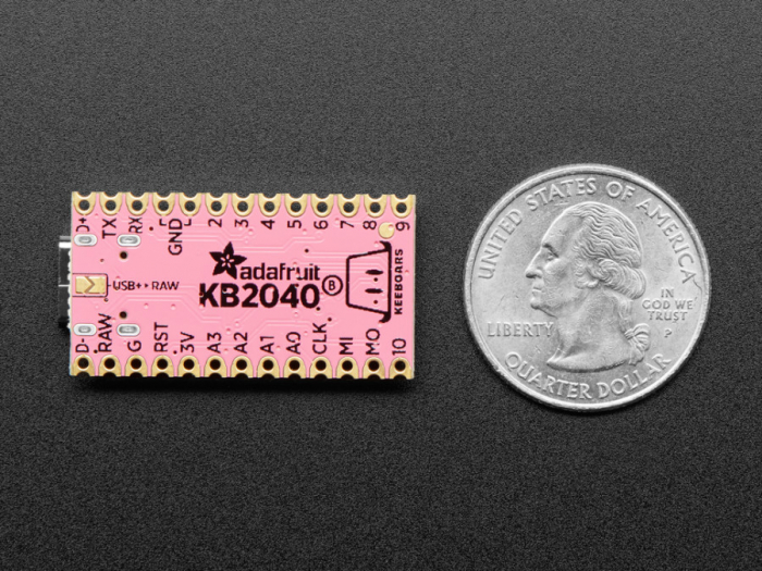 Placa Adafruit KB2040 - RP2040 Kee Boar Driver [3]