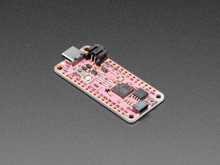Placa dezvoltare Adafruit Feather RP2040 - Roz [7]
