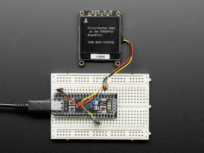 Placa dezvoltare Adafruit pentru STM32F411 [6]