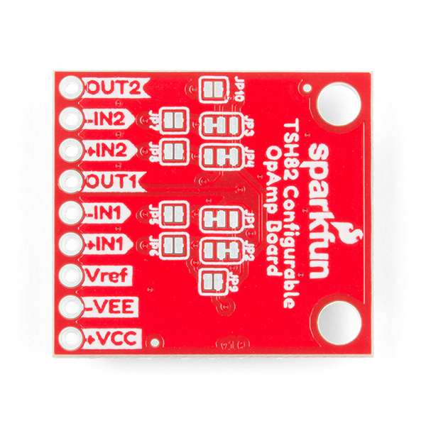 Placa OpAmp configurabila SparkFun TSH82 [3]