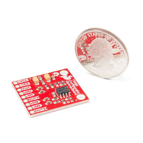 Placa OpAmp configurabila SparkFun TSH82 [4]