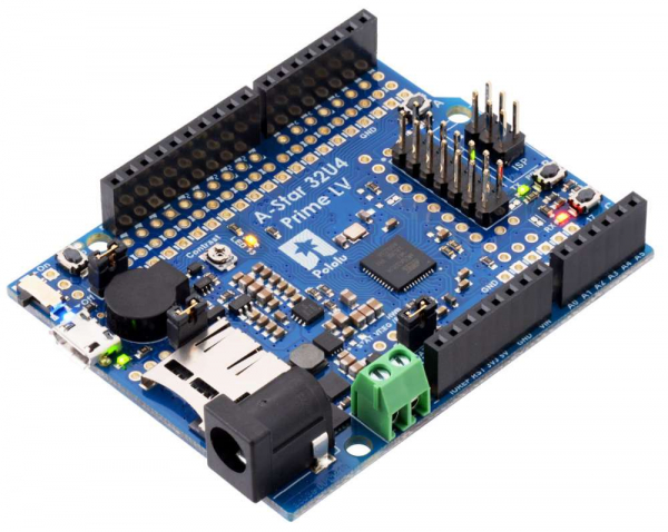 Placa Pololu A-Star 32U4 Prime LV cu microSD si LCD [3]