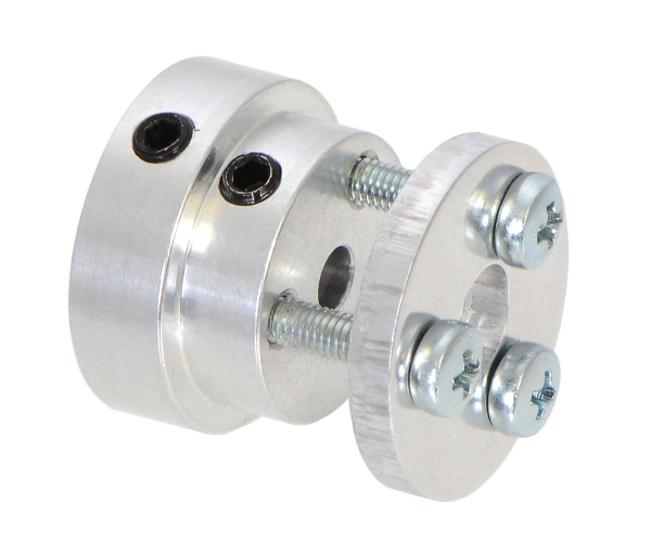 Conector roata (trotinete,role)  cu ax  4mm [2]