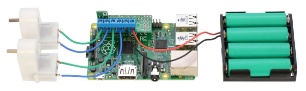 DRV8835 Dual Motor Driver Kit pentru Raspberry Pi B+ [3]