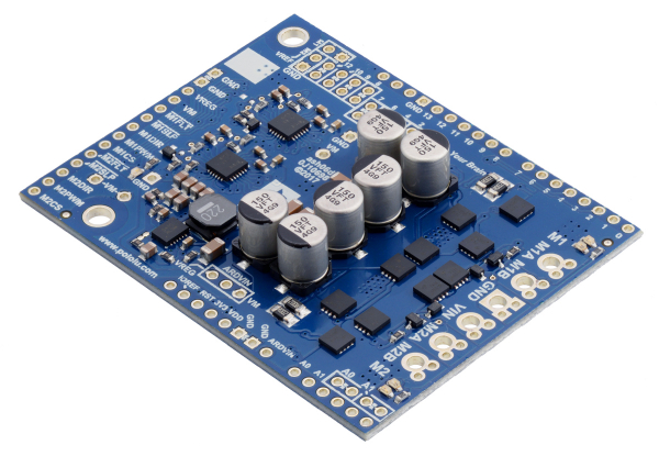 Pololu Dual G2 High-Power Motor Driver 18v18 Shield pentru Arduino [2]