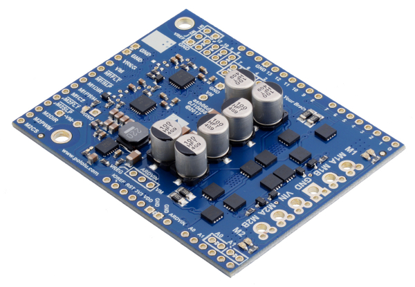 Pololu Dual G2 High-Power Motor Driver 24v14 Shield pentru Arduino [2]
