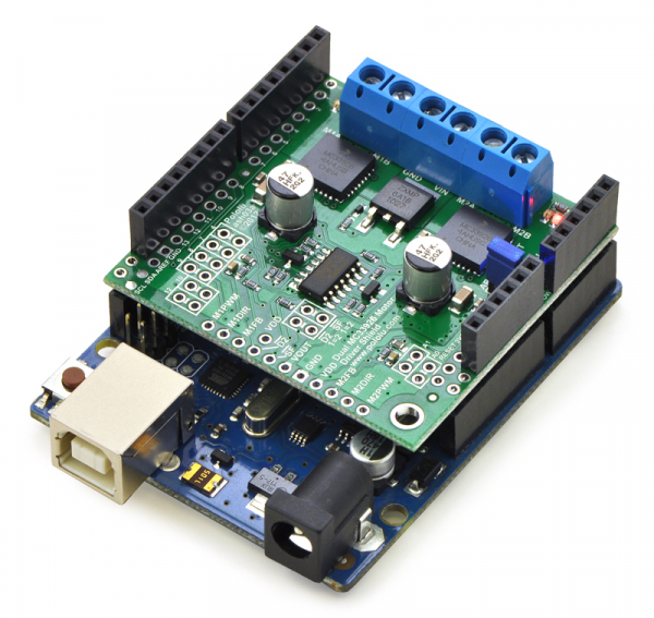 Dual MC33926 Motor Driver Shield [2]