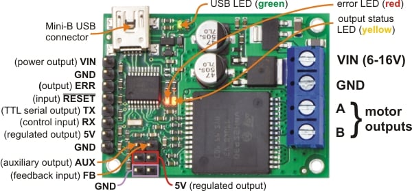 Pololu Jrk 12V12A USB Motor Controller [2]