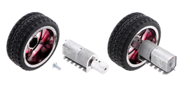Pololu motor electric 9.7:1 25Dx60L HP 6V, codificator 48 CPR [3]