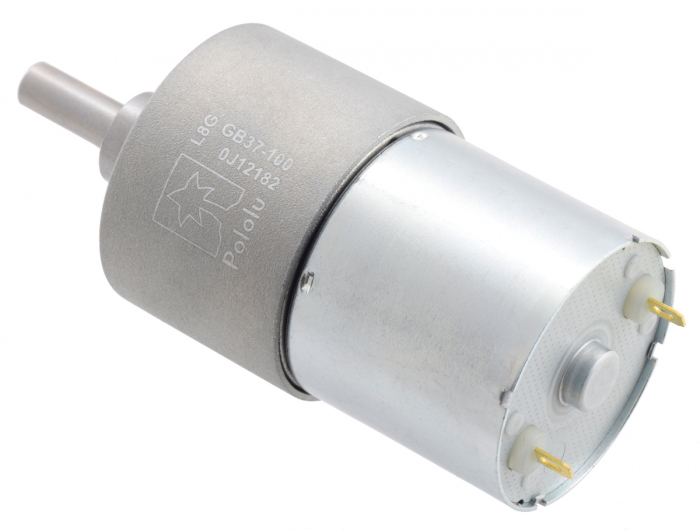 Pololu motor electric metalic 24V, 1001, 37Dx57L, pinion elicoidal [3]