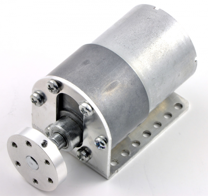 Pololu motor electric metalic 24V, 131:1, 37Dx57L, pinion elicoidal [6]