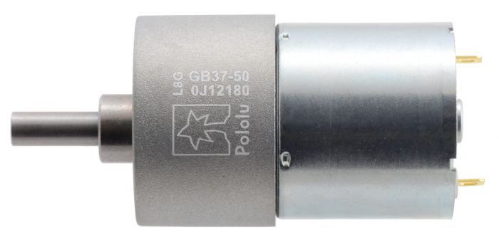 Pololu motor electric metalic 24V, 501, 37Dx54L, pinion elicoidal [2]