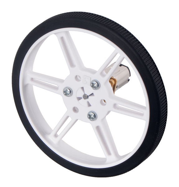 Roti Pololu cu mai multi butuci si insertii pentru axuri de 3mm si 4mm 80mm - Negru [7]