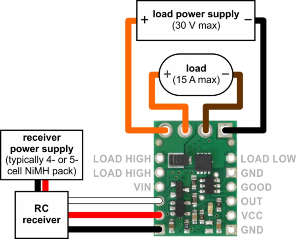 Comutator RC  cu MOSFET [6]