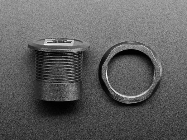 Priza adaptor Ethernet RJ-45 cu montaj la panou [5]