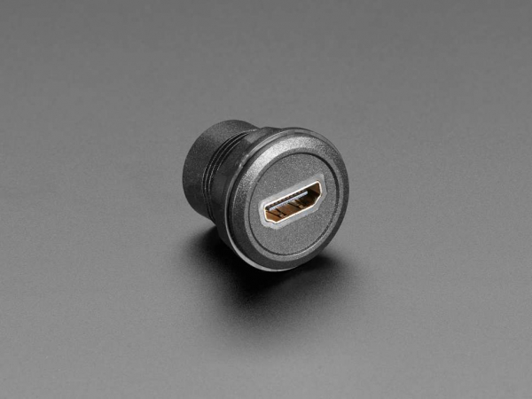 Priza HDMI rotunda pentru panouri [2]