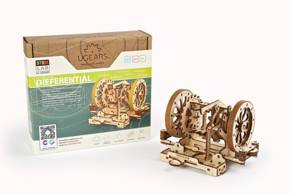Puzzle mecanic Ugears Diferentialul [16]