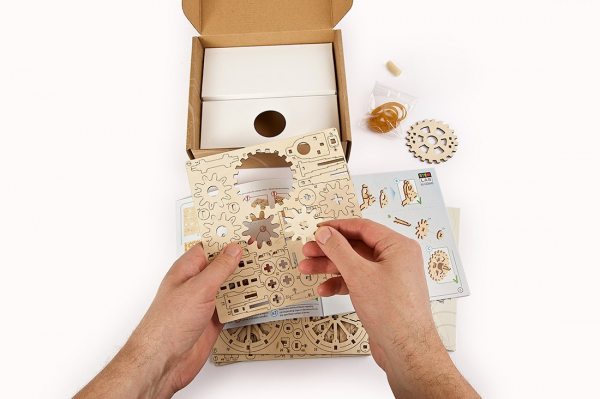 Puzzle mecanic Ugears Diferentialul [19]