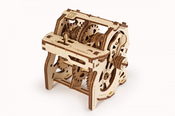 Puzzle mecanic Ugears Cutia de viteze [2]
