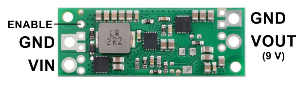 Regulator step-up de 9V Pololu U3V70F9 [2]