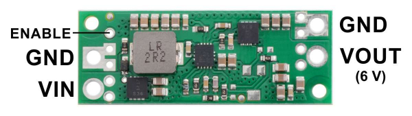 Regulator step-up de 6V Pololu U3V70F6 [2]