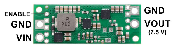 Regulator step-up de 7.5V Pololu U3V70F7 [2]