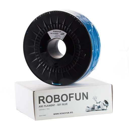 Filament Premium Robofun ABS 1KG  3 mm - Albastru deschis [2]