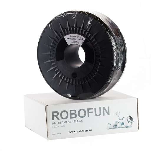 RETRAS - Filament Premium Robofun ABS 1KG  3 mm - Negru [7]