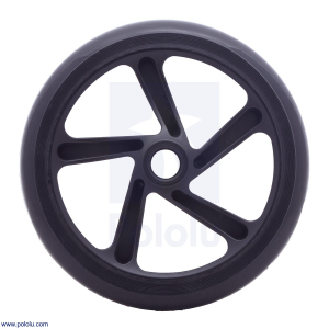 Roata de scooter/patine/role de 200x30mm - Negru [3]