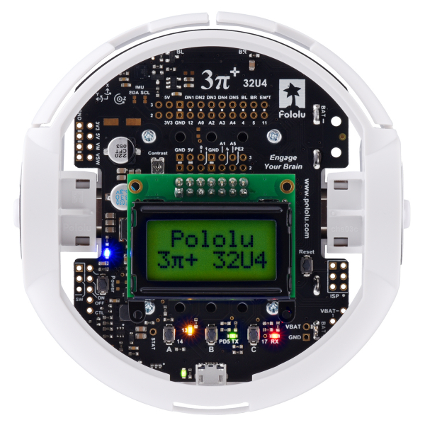 Robot Pololu 3pi+ 32U4 - Editia Turtle (motoare 75:1 LP), asamblat [6]