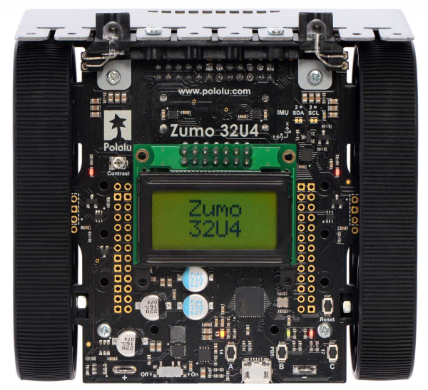Robot Zumo 32U4 (asamblat cu motoare de 100:1 HP) [3]