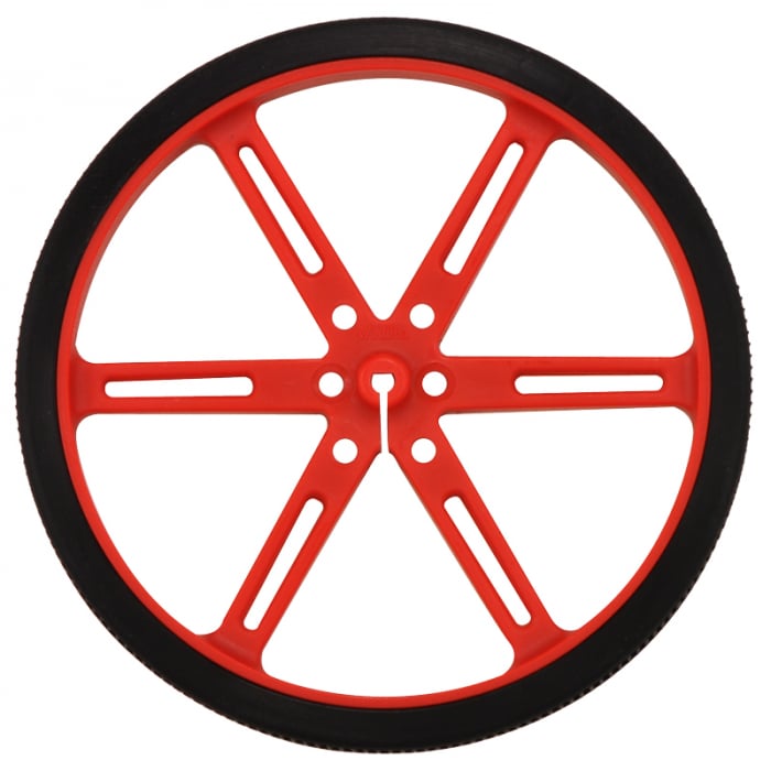 Roti Pololu 90×10mm rosii [6]