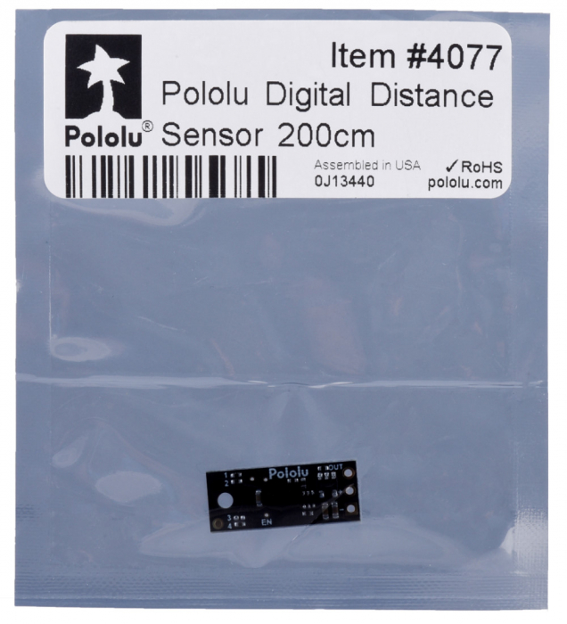 Senzor digital de distanta Pololu 200cm [8]