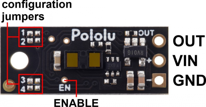 Senzor digital de distanta Pololu 200cm [6]