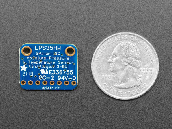 Senzor presiune rezistent la apa Adafruit LPS35HW [3]
