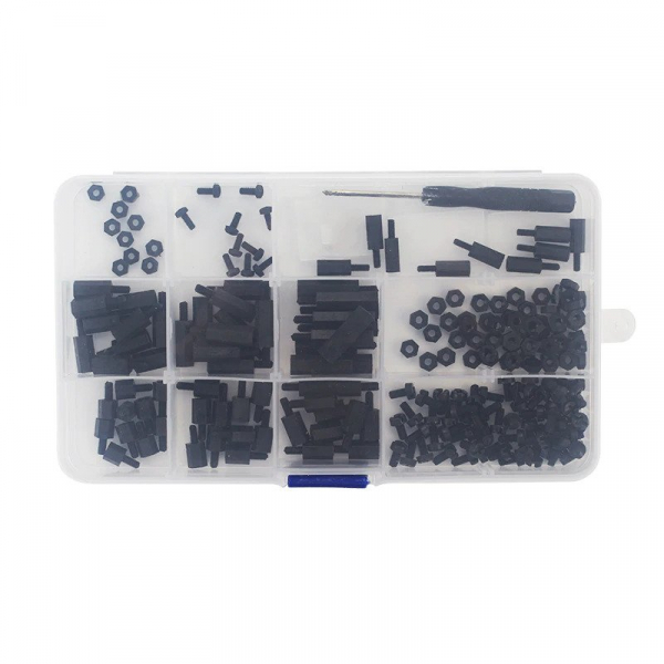 Set suruburi negre din nailon pentru Raspberry Pi [3]