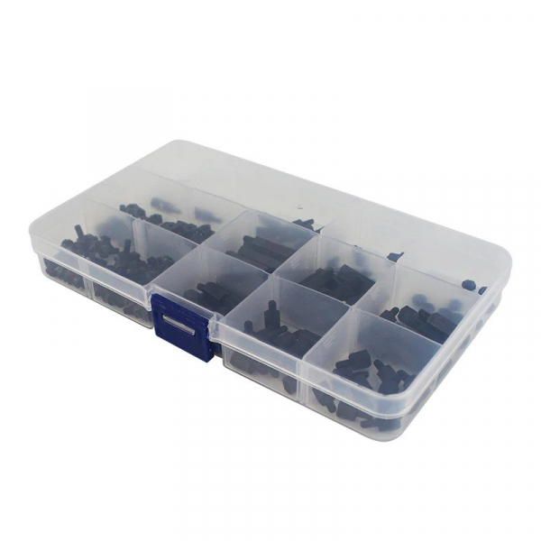 Set suruburi negre din nailon pentru Raspberry Pi [5]