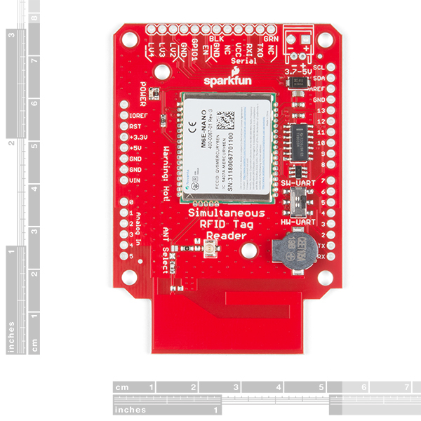 Shield cititor RFID SparkFun M6E Nano [3]