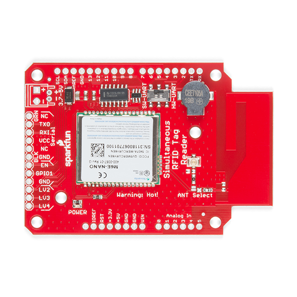 Shield cititor RFID SparkFun M6E Nano [5]